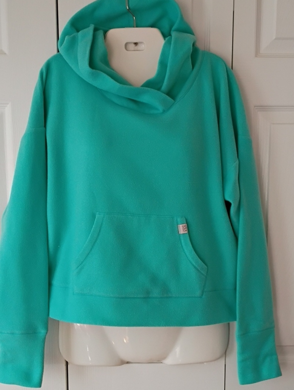 Victoria's Secret Sport Teal Pullover Hoodie Size L